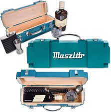 Zdjęcie Prezent Dla Przyjaciela Kolegi Na Urodziny Skrzynka Na Alkohol Maszlitr Zestaw Premium Masywna Solidna Mocna Drewno  - Brzesko