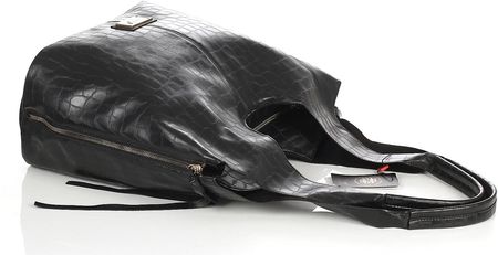 Monnari Torebka damska shopper bag na zamek 2w1 Listonoszka na pasku - zdjęcie 3