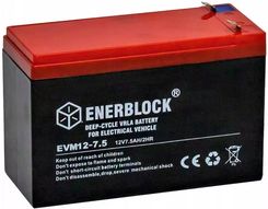 Enerblock EV-AGM 12V 7,5Ah Akumulator (EVM1275)