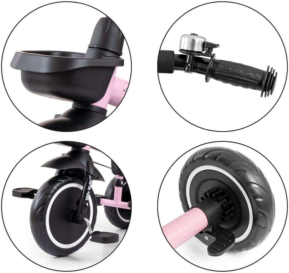 фото Дитячий триколісний велосипед Milly Mally Axel New Pink