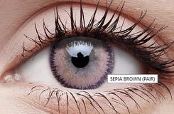 Maxvue Vision Soczewka Kolorowa ColourVue Sepia Brown -3,00