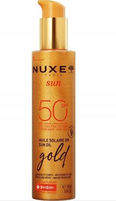 Nuxe Sun Olejek Rozświetlający Do Opalania Spf50 150ml
