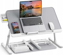 Saiji Stoliczek Pod Laptopa na Łóżko Szare 60x32 cm (K7M)