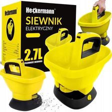 Heckermann Siewnik Automatyczny Rozsiewacz Nasion Nawozu Soli Piasku 2,7L