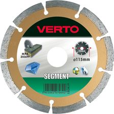 VERTO Tarcza diamentowa segmentowa, 180mm (61H3S8)