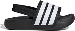 Klapki dziecięce adidas ADILETTE ESTRAP I czarne JR5323