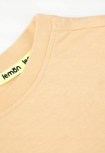 Zdjęcie T-shirt chłopięcy beżowy 116 Lemon Explore - Wrocław