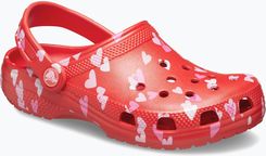 Klapki dziecięce Crocs VDay Clog Toddler cherry red Wiosna 2025
