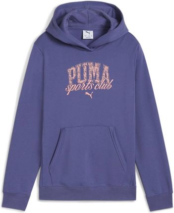 Bluza z kapturem dziewczęca Puma CLASS TR niebieska 68582946