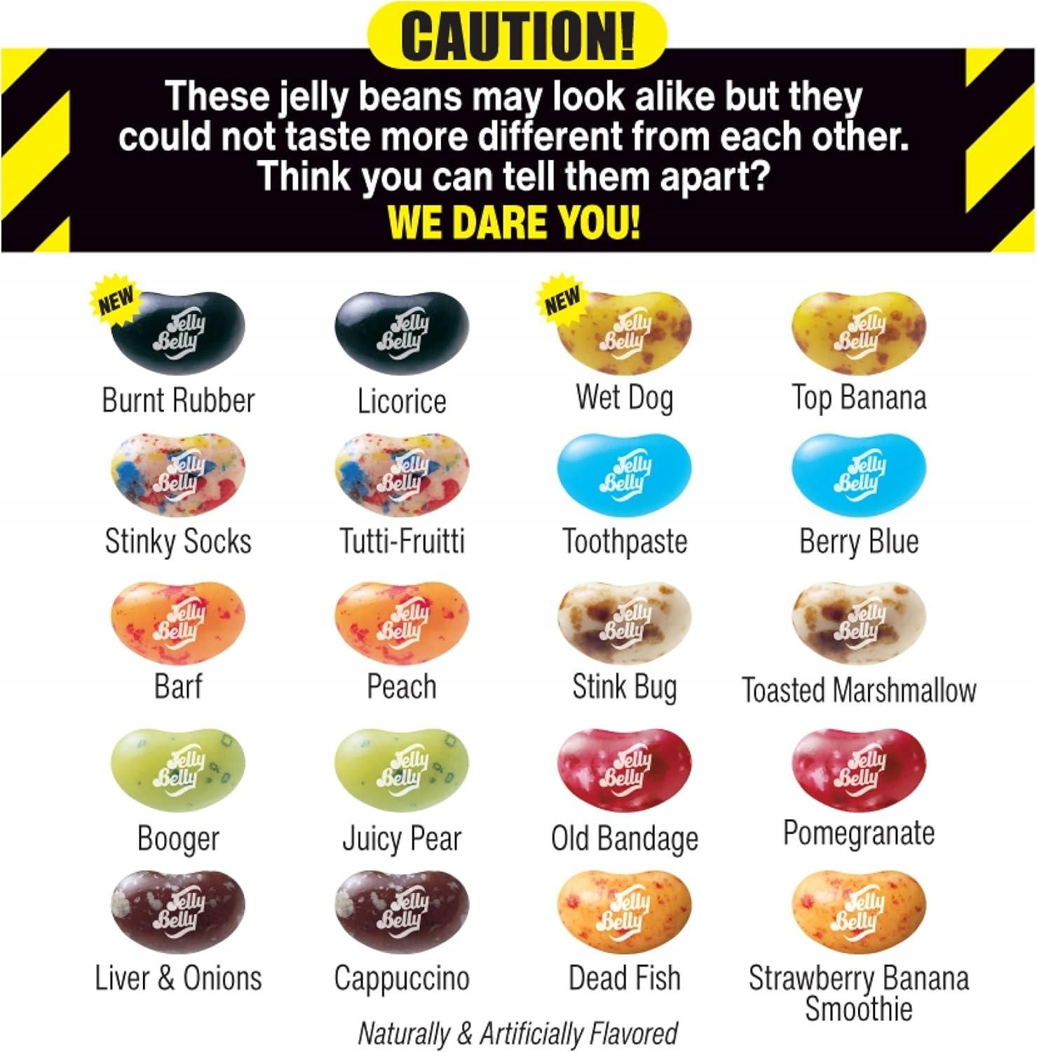 Jelly Belly BEAN BOOZLED SPINNER GIFT BOX 7 EDYCJA Z GRĄ - Ceny i