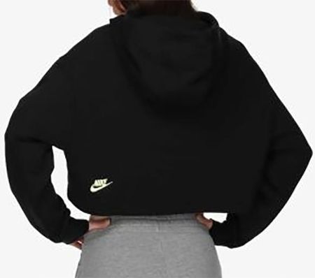 Nike Krótka Bluza z Kapturem Fleece Crop Dance DZ4604-010 Xs - zdjęcie 3