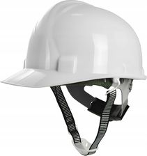 Index Bhp Hełm Roboczy Kask Ochronny Biały Walter Z Paskiem Podbródkowym