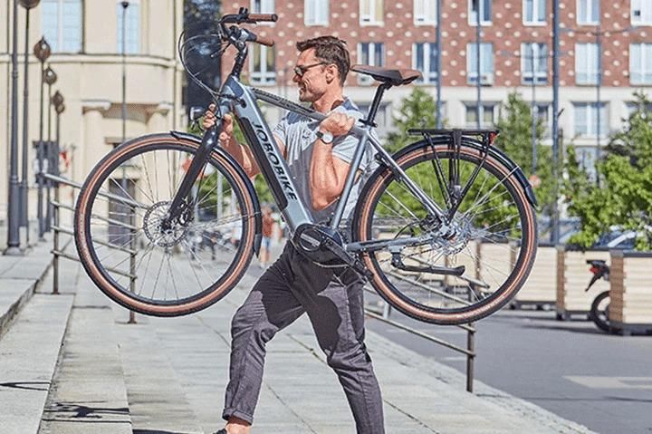 фото Електровелосипед Jobobike Henry 28 2024 Grey