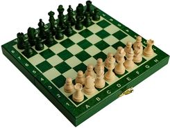 Sunrise Chess & Games Szachy drewniane Szkolne Mini - zielone CH154MGREEN