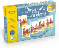 Zdjęcie Cinque carte per una storia Gra językowa (włoski) - Zabrze