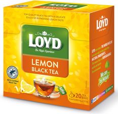 Zdjęcie Loyd Herbata Czarna Lemon Black Tea 20 Torebek - Złoczew