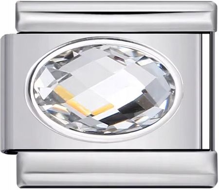 Element do Bransoletki Modułowej Okrągły Kryształ Ogniwo Dzień Kobiet - zdjęcie 4