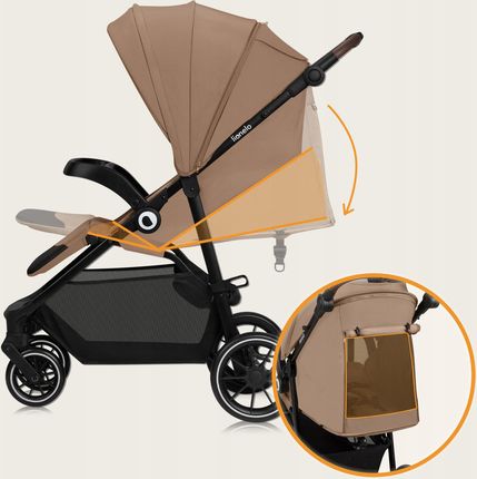 Lionelo Emma One Beige Sand Spacerowy - zdjęcie 3
