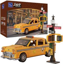 Pantasy Klocki konstrukcyjne Pojazd Taxi Auto Yellow Cab 36,5 cm 1601 elementów