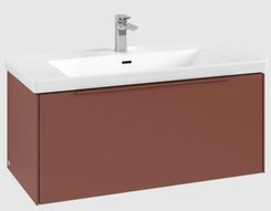 Villeroy & Boch Subway 3.0 Szafka Podumywalkowa Z Oświetleniem 1 Element Wysuwany 973X429 478Mm Wine Red (C569L2Ah)