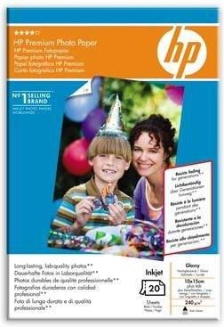 HP Premium Photo Paper 10x15cm 240g 20ark. (Q1991HF)