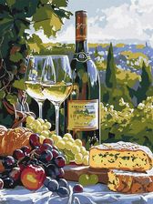 Zdjęcie Ideyka Obraz Malowanie Po Numerach Smak Chardonnay 30X40 Na Ramie 1793599084 - Chęciny