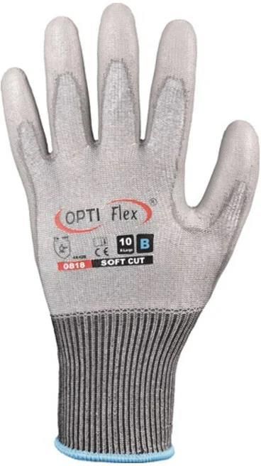 Guanti Da Lavoro Feldtmann 0488/10 – Modello Maglia, Taglia 10, Acrilico Con Rivestimento Lattice, Antiscivolo, EN 388