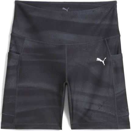 Szorty damskie Puma RUN VELOCITY 5 AOP czarne 52687201