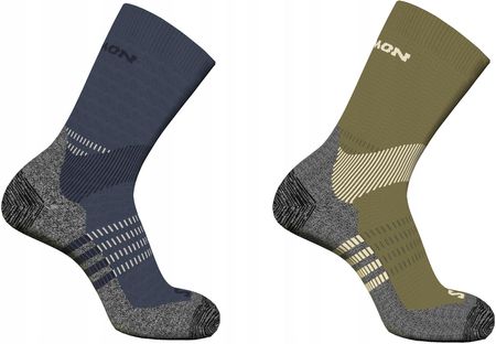 Salomon Skarpety Trekkingowe X Ultra Access Crew 2 Pary Wełna Merino 36-38