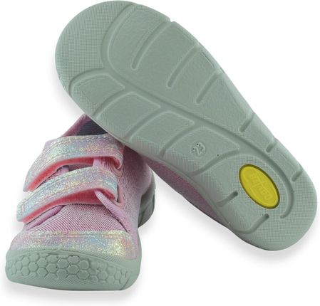 Różowe trampki dla dziewczynki z miękką wkładką Befado 908P001 Honey - zdjęcie 2