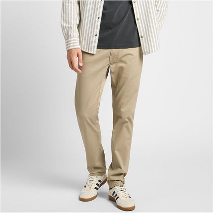 MĘSKIE SPODNIE MATERIAŁOWE LEE DAREN ZIP FLY NEW KANSAS CITY KHAKI 112360203