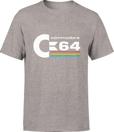 Commodore Męska koszulka z nadrukiem vintage retro prezent dla informatyka (XL, Zielony) - zdjęcie 2