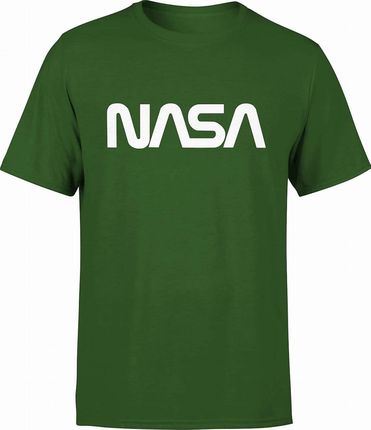 Nasa Męska koszulka prezent dla fana kosmosu dla mężczyzny (XXL, Zielony)