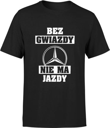 Bez gwiazdy nie ma jazdy koszulka męska z nadrukiem (M, Zielony)