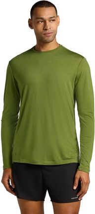 Longsleeve męski Icebreaker MER 125 COOL-LITE SPHERE III zielony IB0A56ZL0BD - zdjęcie 3
