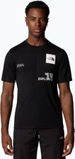 Koszulka męska The North Face Mountain Foundation Coordinates Tee tnf black Wiosna 2025