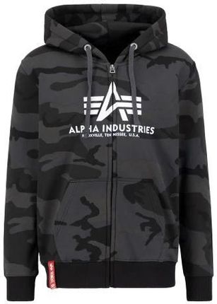 Basic Zip Hoody Camo 178325C
