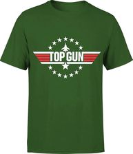 Koszulka Top Gun męska (L, Zielony)