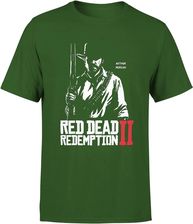 Koszulka Red Dead Redemption 2 Arthur Morgan Męska z nadrukiem (XXL, Zielony)