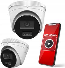 Hilook Kamera Ip 2Mp Turret 2.8Mm Smart Dual-Light Ip67 Z Mikrofonem 3D Dnr