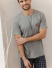 Zdjęcie Piżama męska Taro 3395 Kyle szary duże rozmiary - Pacanów