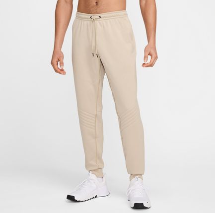 Męskie wodoodporne joggery do fitnessu na zimę Therma-FIT Nike Therma Sphere - Brązowy