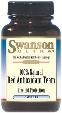 Swanson 100% Natural Red Team Antioxidant 30 Kaps