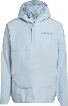 Kurtka z kapturem męska adidas TERREX XPLORIC niebieska JD8347