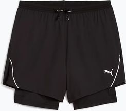 Zdjęcie Puma Spodenki Do Biegania Męskie Run Ultrawave 2In1 5" Black - Piechowice