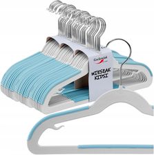 Zdjęcie Gockowiak Wieszak Na Ubrania Kidsi Szaro-Niebieski 30szt. - Chmielnik