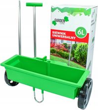 Gardenline Siewnik Ręczny Ogrodowy Rozsiewacz Do Nasion Trawy Nawozu Soli Piasku 6L