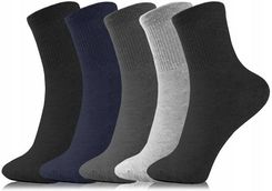 Zdjęcie Moraj Skarpetki Bawełniane Skarpety Grube Ciepłe Męskie Frotte 5 Par 39-42 - Rawicz