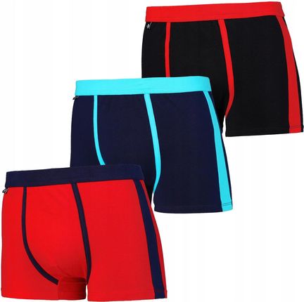 Moraj Bokserki Majtki Męskie Bawełniane Klasyczne Gładkie Zestaw 3-Paku Xxl