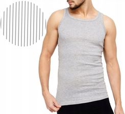 Zdjęcie S&Amp;D Underwear Podkoszulka Koszulka Męska 100% Bawełna Prążkowana Szara Okrągły - Xxl - Warta